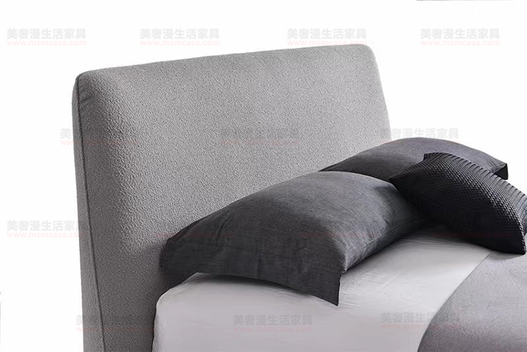 美奢漫意式極簡棉麻海綿軟床XM-005#
